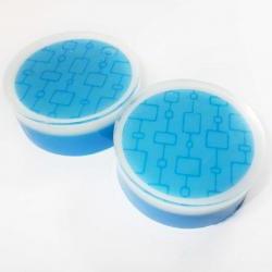 Basil and Herb Scented - Squares on a String- Goat's Milk and Glycerin Soap